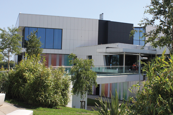 Exterior of Michael Woods Sports and Leisure Centre