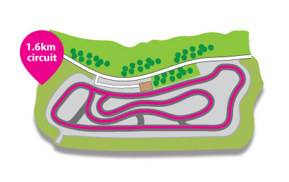 cycle circuit 1.6km